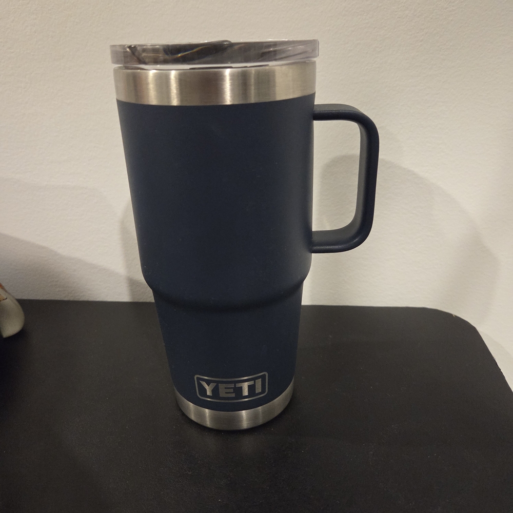 YETI Navy Travel Mug